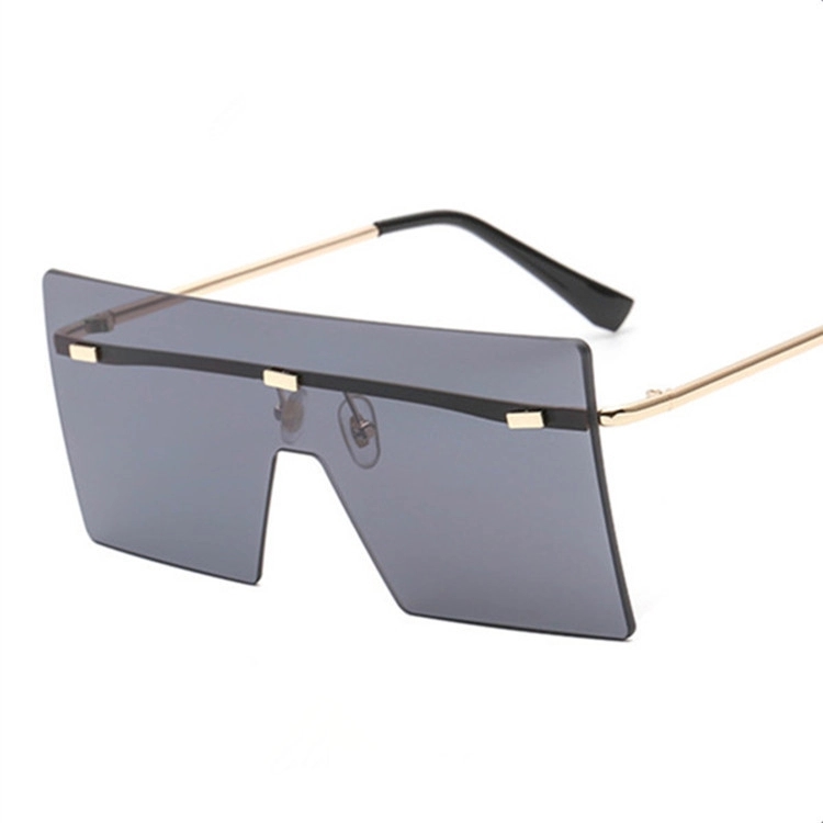 Rimless Rectangle Sunglasses 1