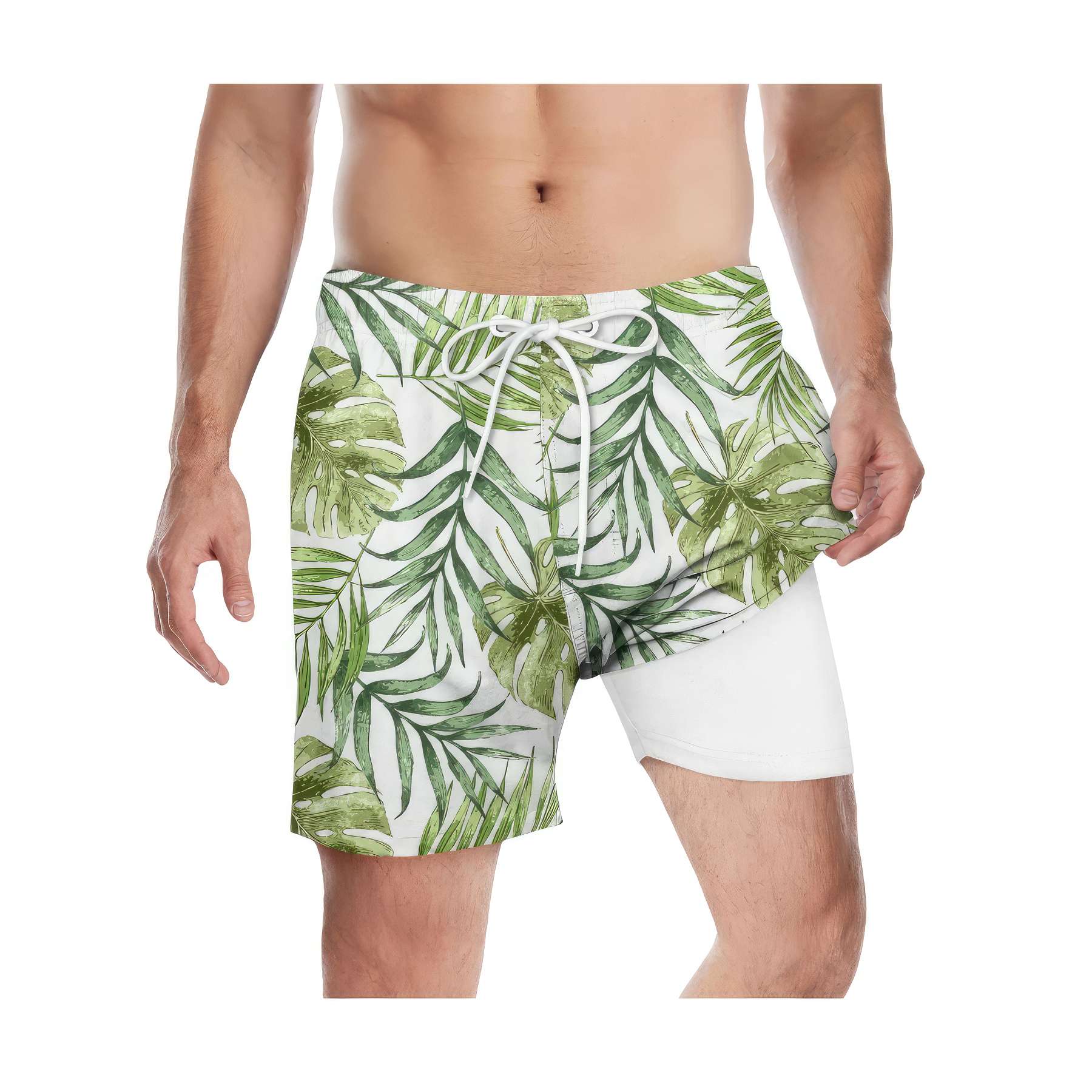 Custom Men's Swim Trunks Quick Dry Beach Shorts 3