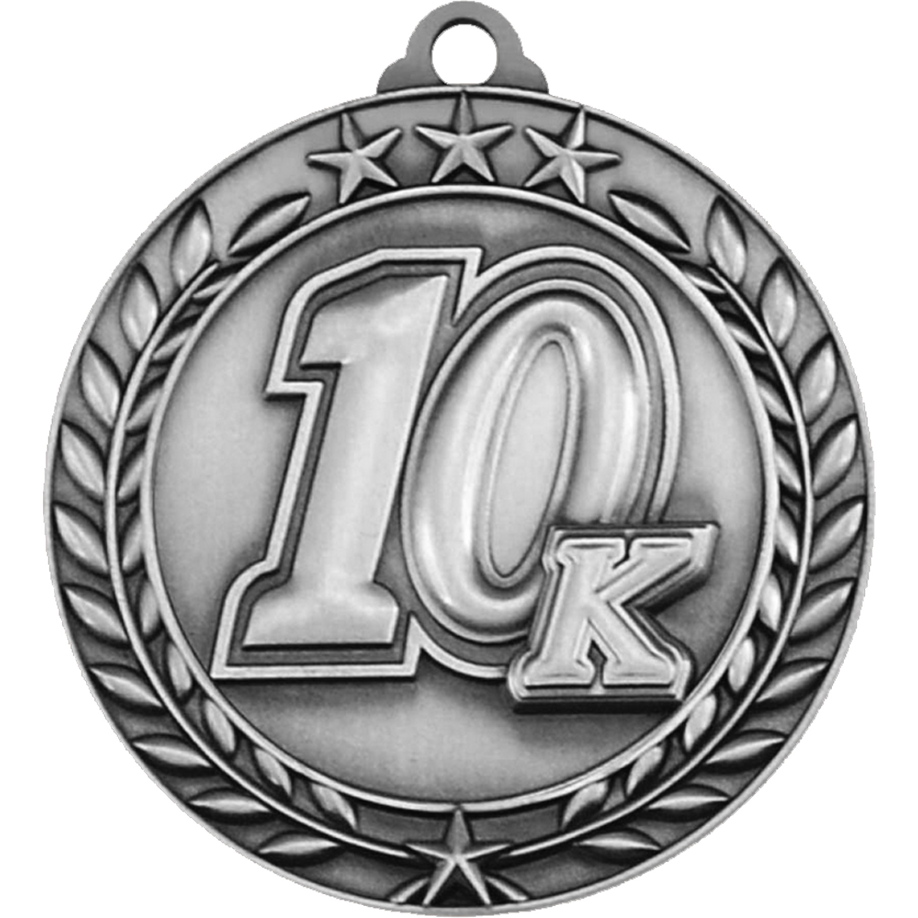 Stock Small Academic & Sports Laurel Medals: 10K 4