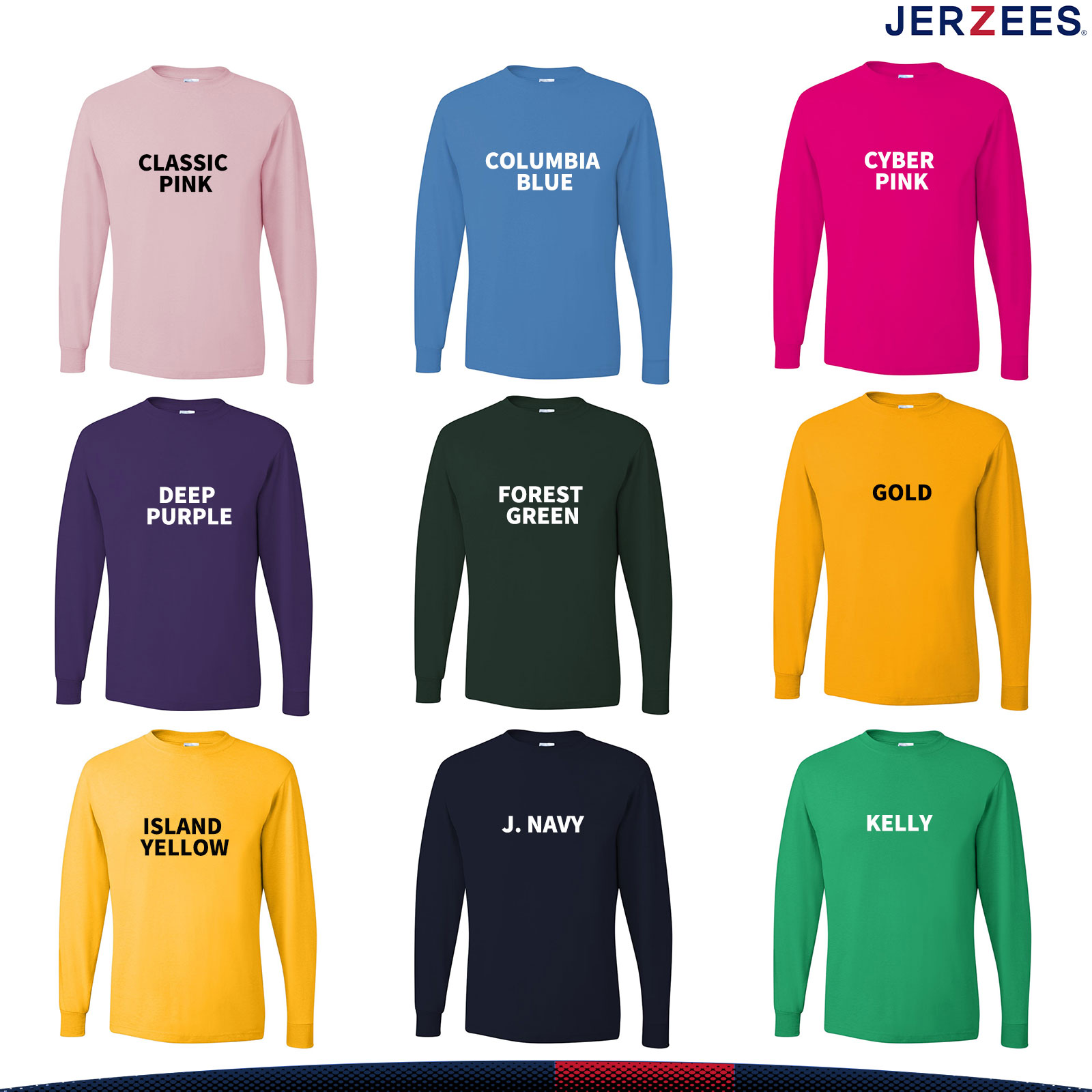 Jerzees® Men's Dri-Power® Long Sleeve T-Shirt 7