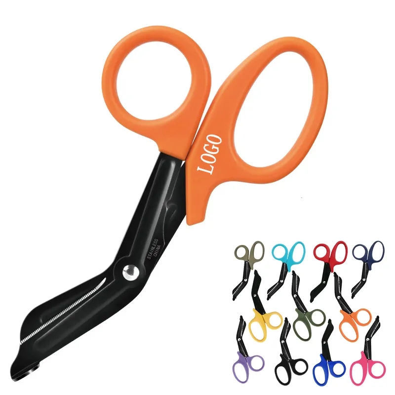 7.5 Inch Twice-Grinded Bandage Scissors 7
