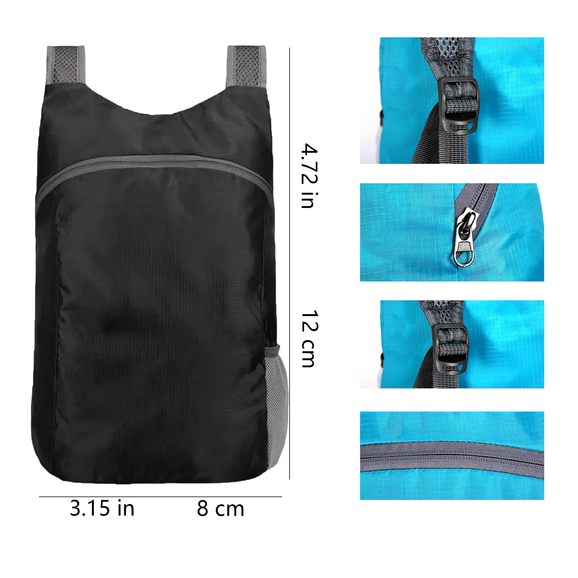 Lightweight foldable backpack 3