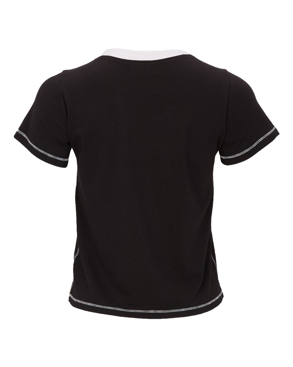 Women's Contrast Stitch Baby Tee - BW2106 3