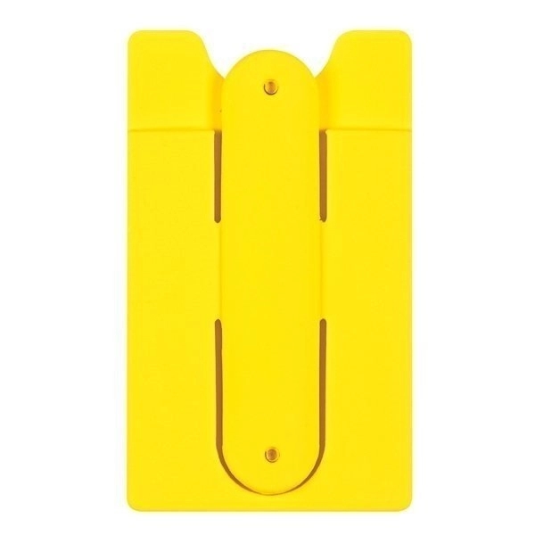 Silicone Phone Wallet With Stand 1