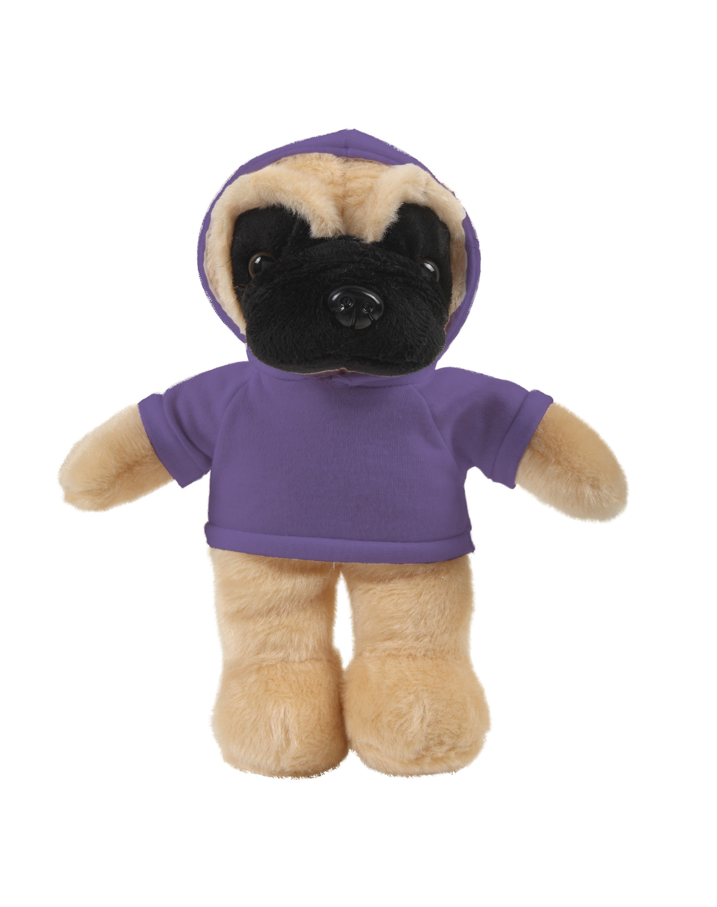 soft plush Pug with hoodie 11