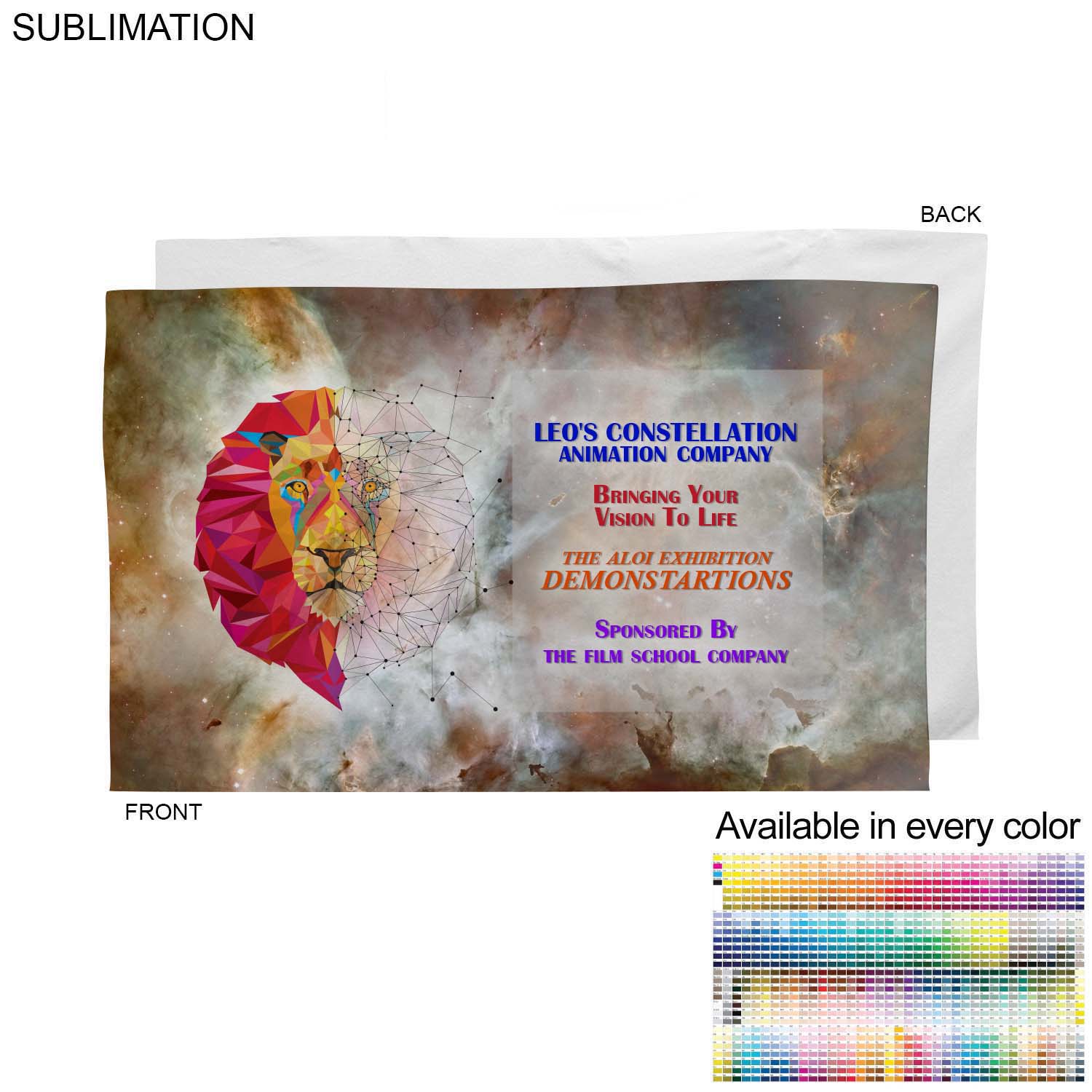 Plush and Soft Velour Terry Cotton Blend Hand, Sports Towel, 15x25, Sublimated Edge to Edge 3