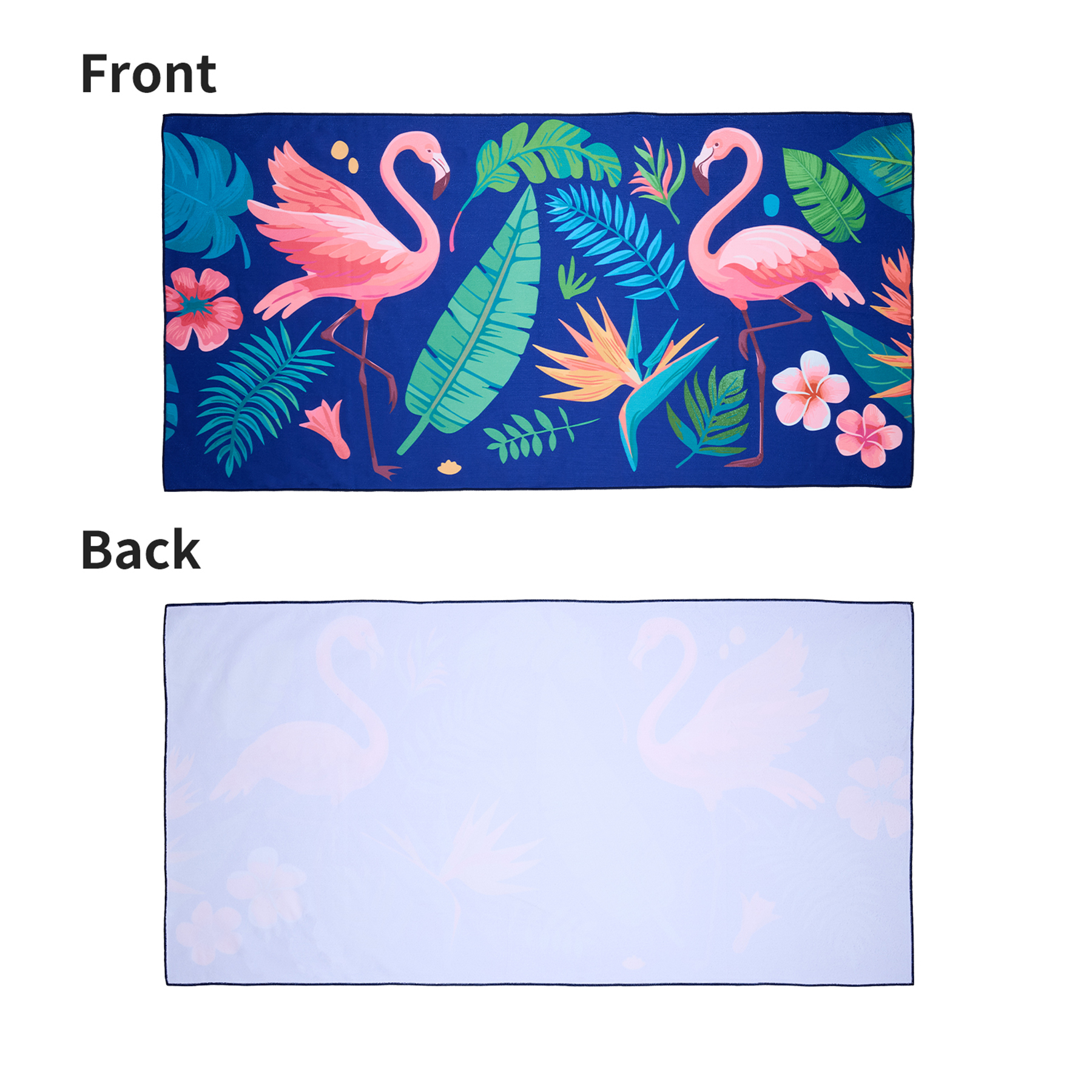 30" X 60" Microfiber Beach Towel: Dye-Sublimation 7