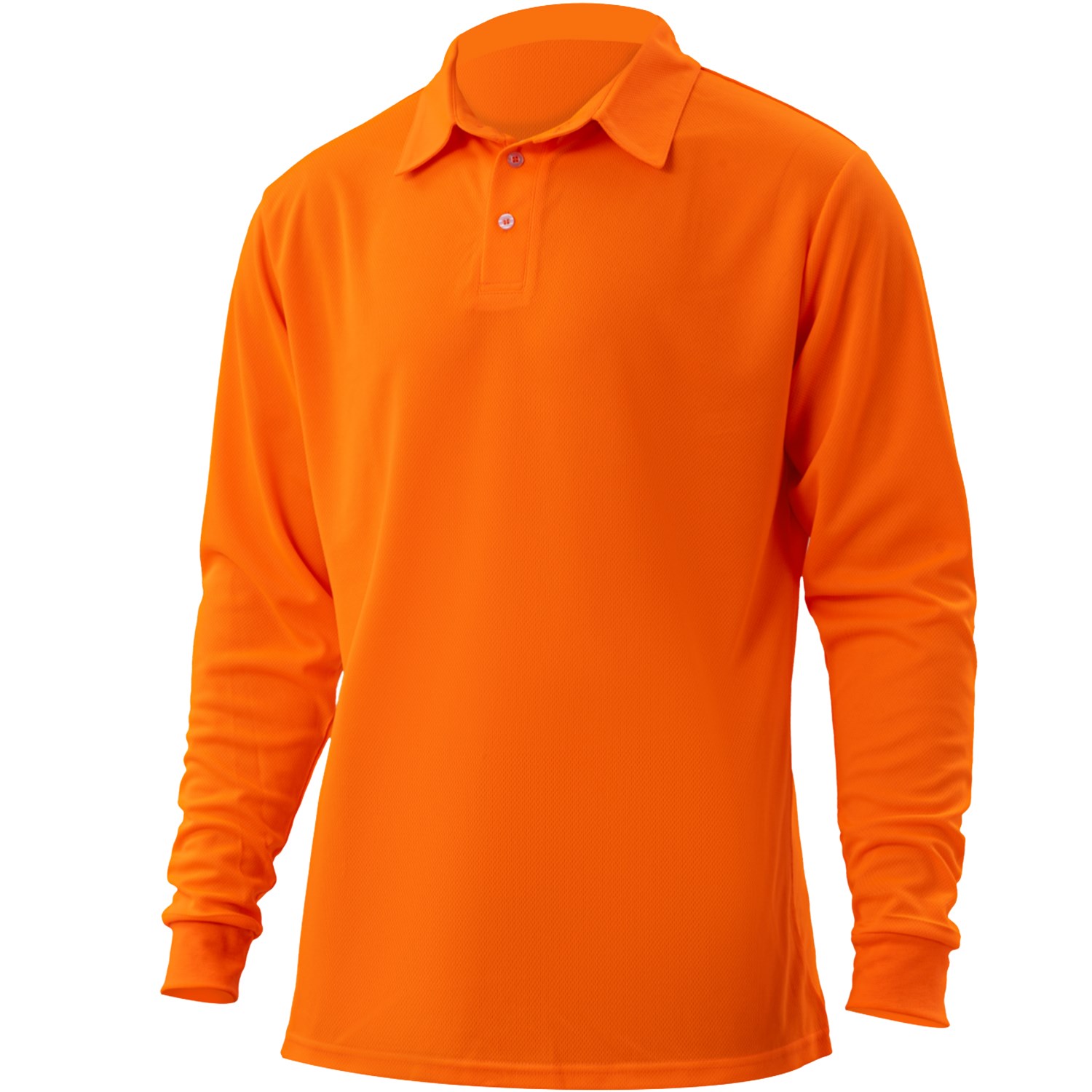 Non-ANSI High Viz Safety Workwear Long Sleeve Polo 4