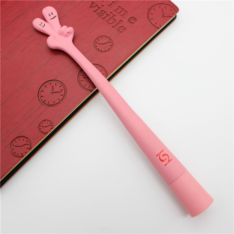 Funny Bending Hand Sign Ballpoint Pens for School Office 5