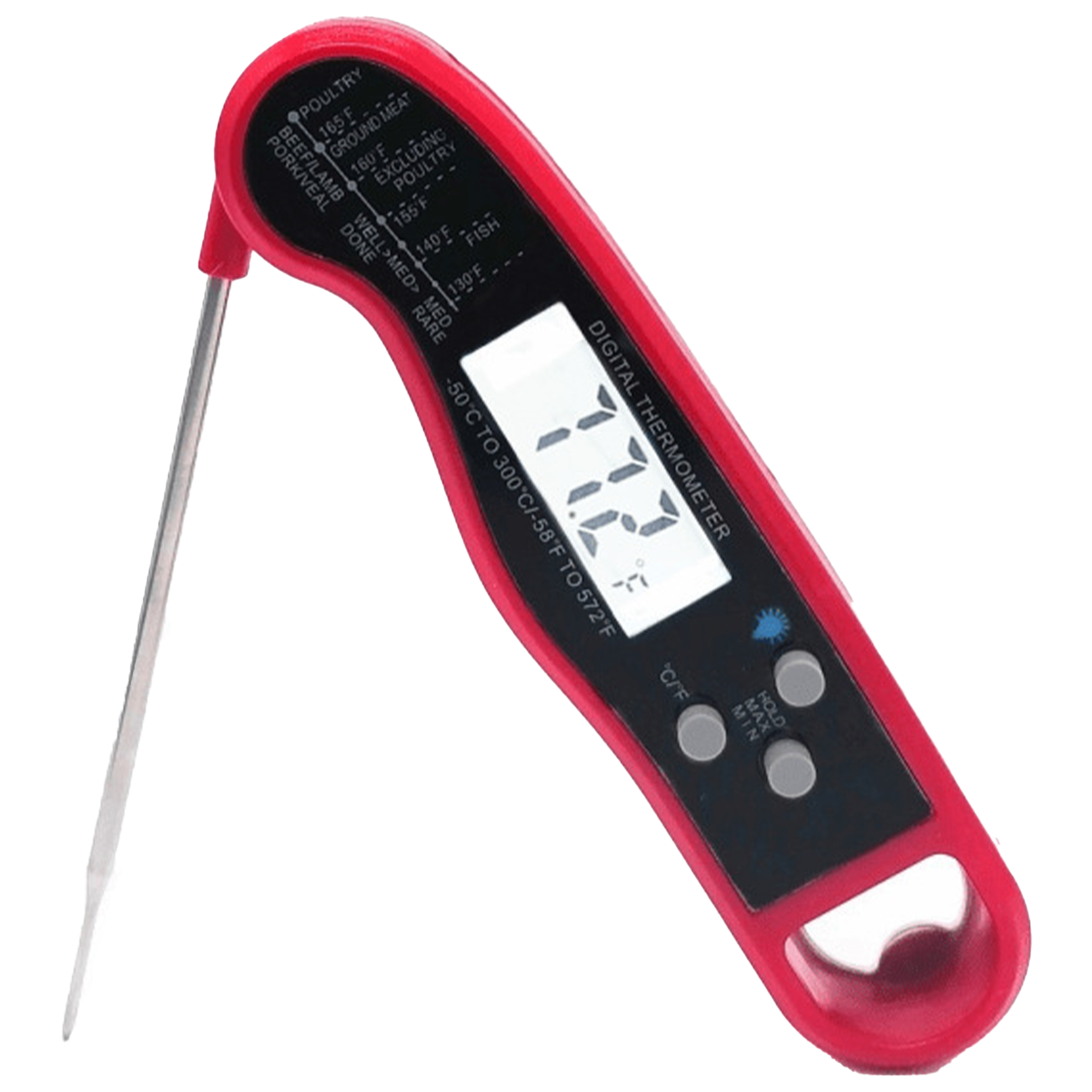 Abs Folding Barbecue Thermometer 6
