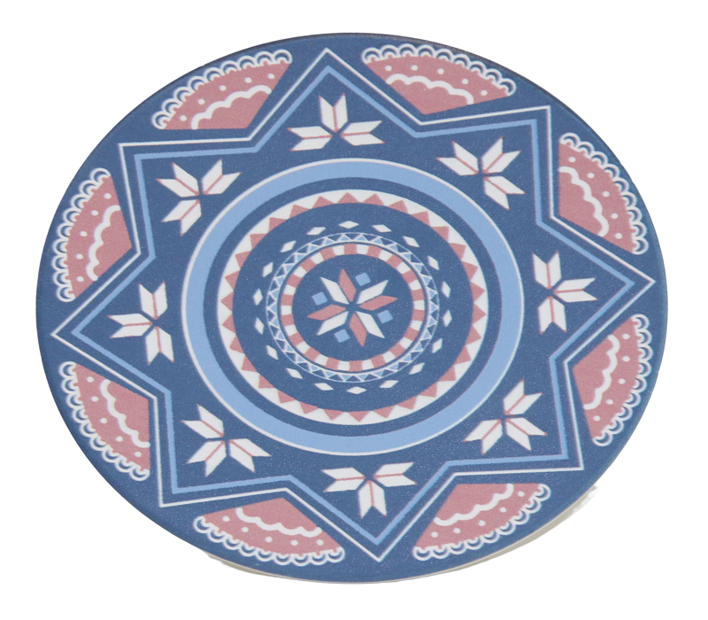 Ceramic Coaster with Cork Bottom 6