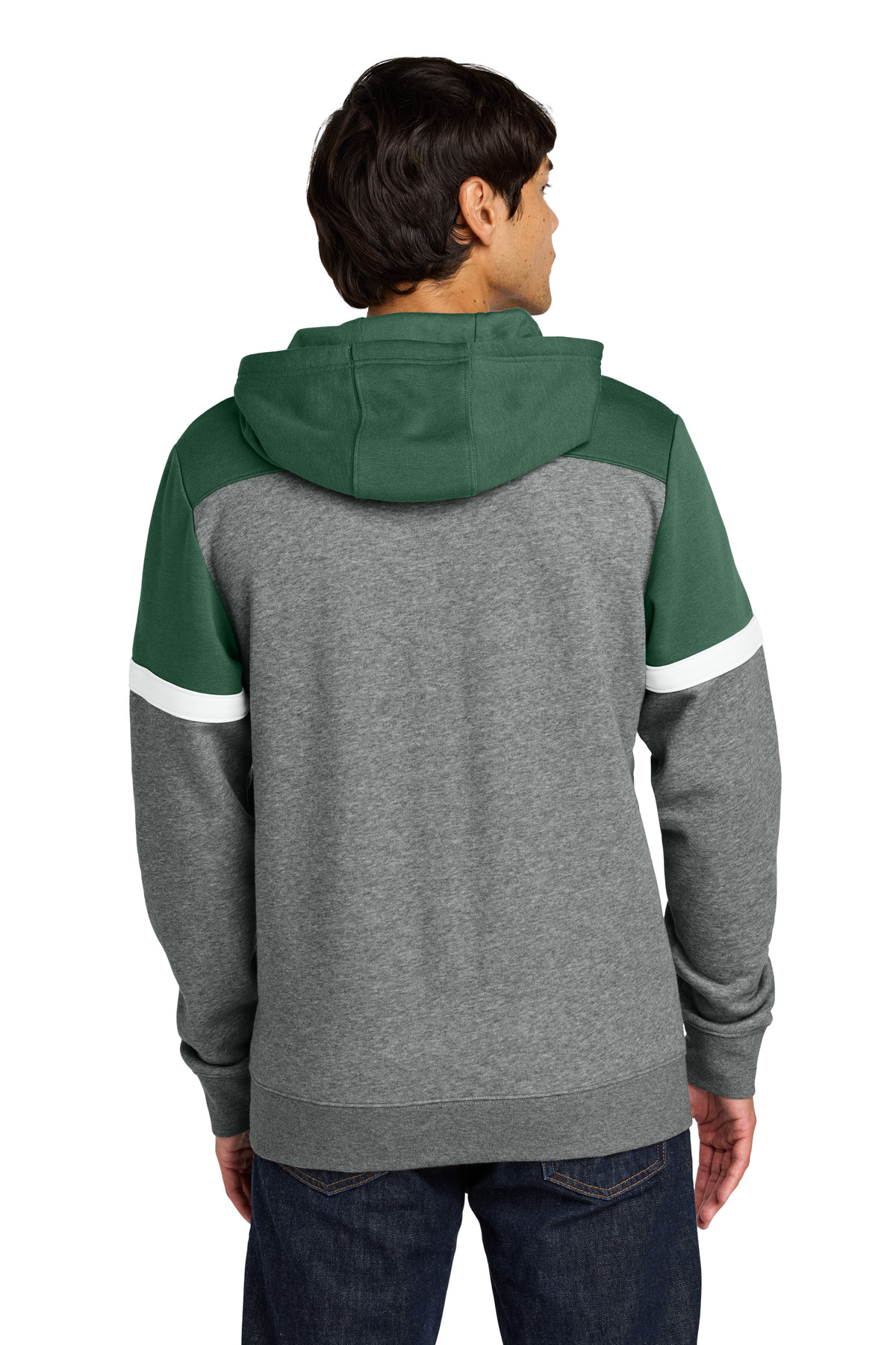 Sport-Tek Drive Fleece Colorblock Hoodie STF205 22