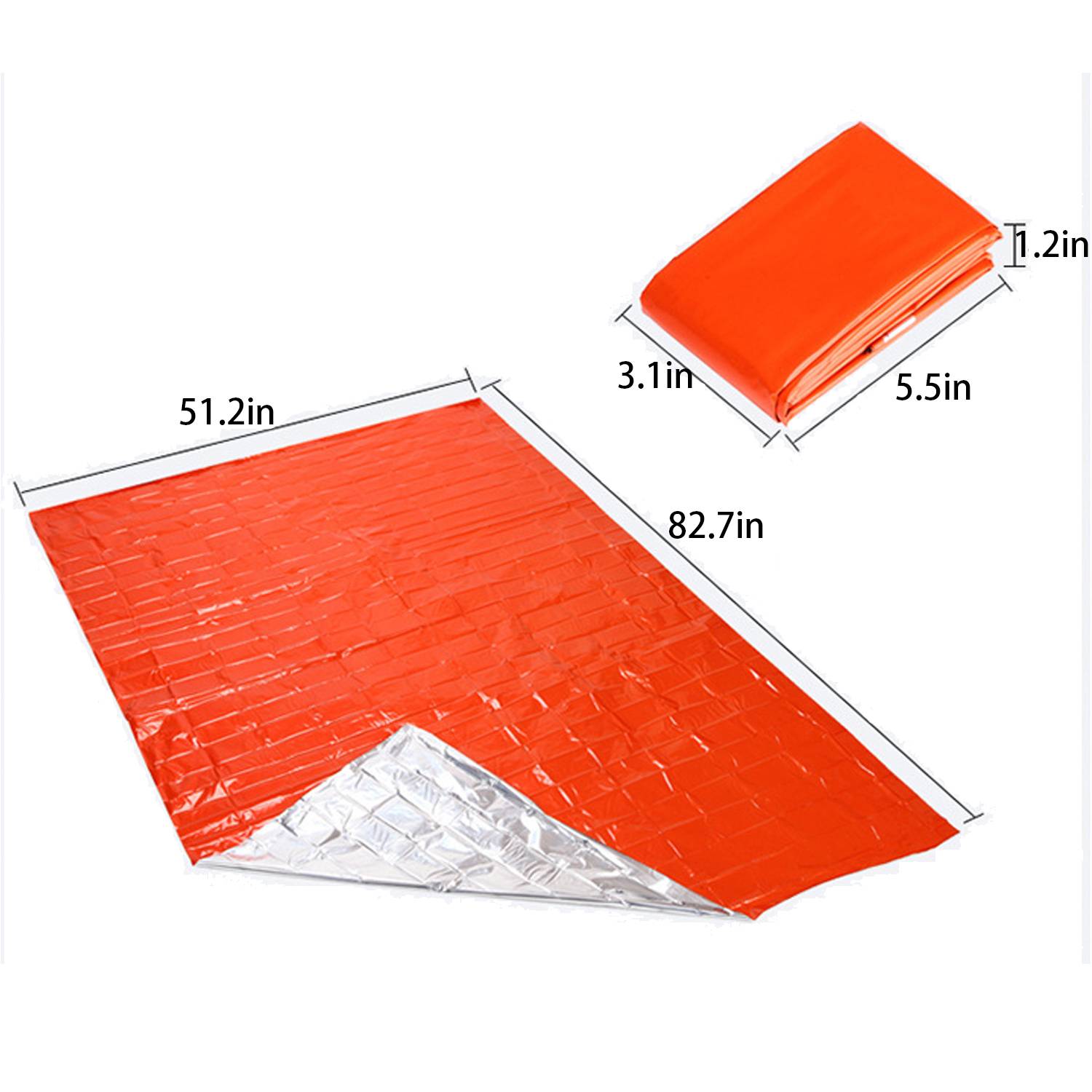 Outdoor Mountaineering Camping Insulation First Aid Blanket 4