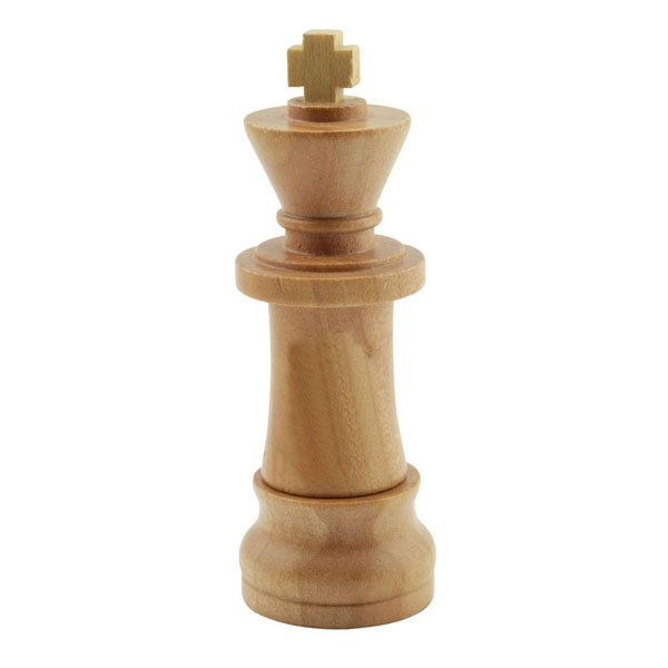 Wooden King Chess Piece Shaped USB Flash Drive 7