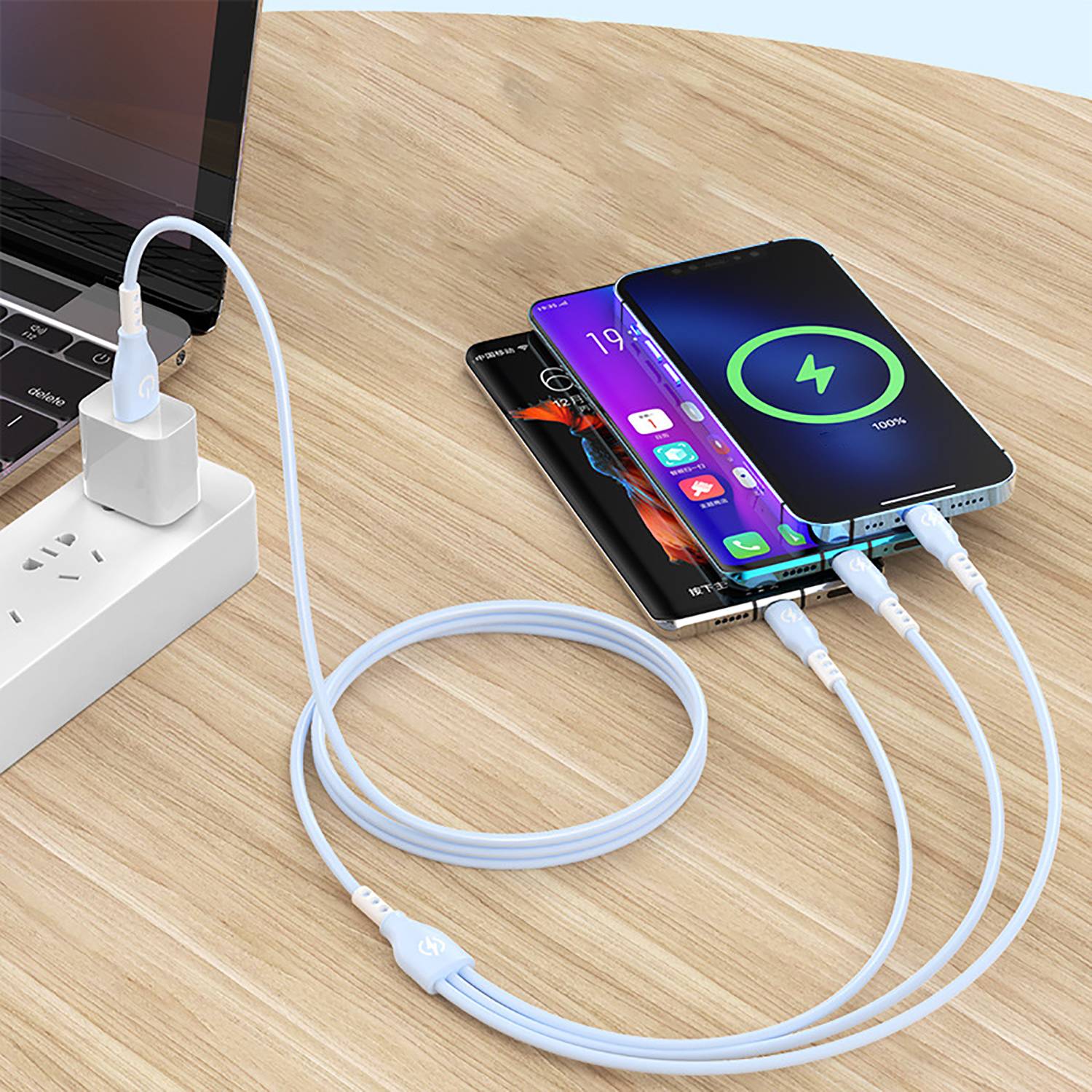 3 in1 Charging Data Cable 6