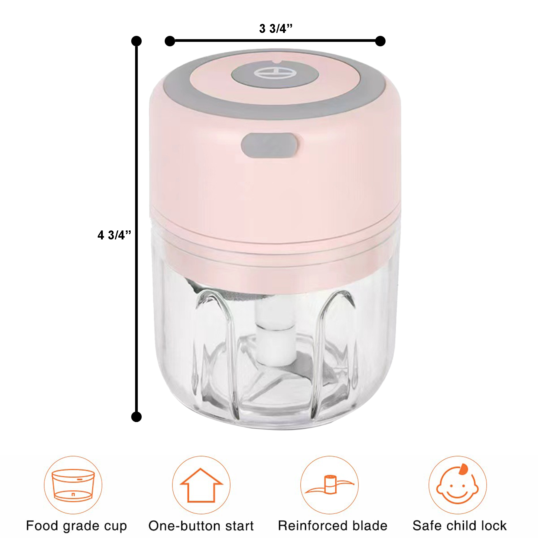 Mini Electric Garlic Chopper 2