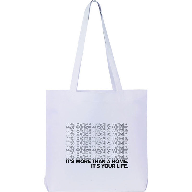 Perfect Poly Tote, custom tote bag with logo imprint 14