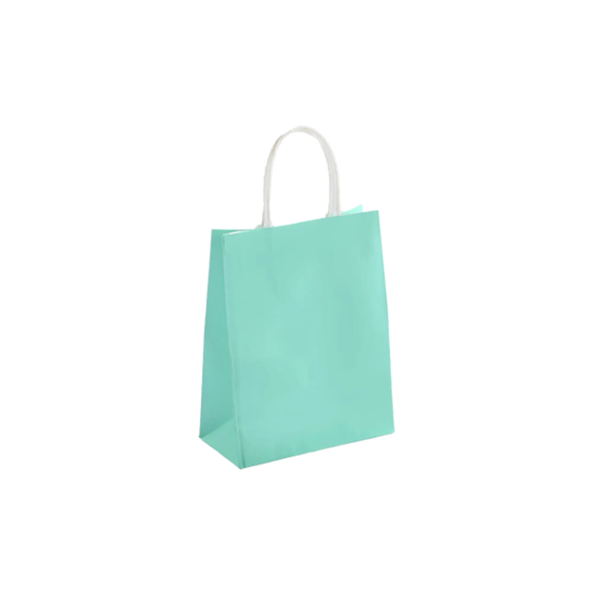 MOQ 20 Coloured Kraft Paper Tote Bag 6