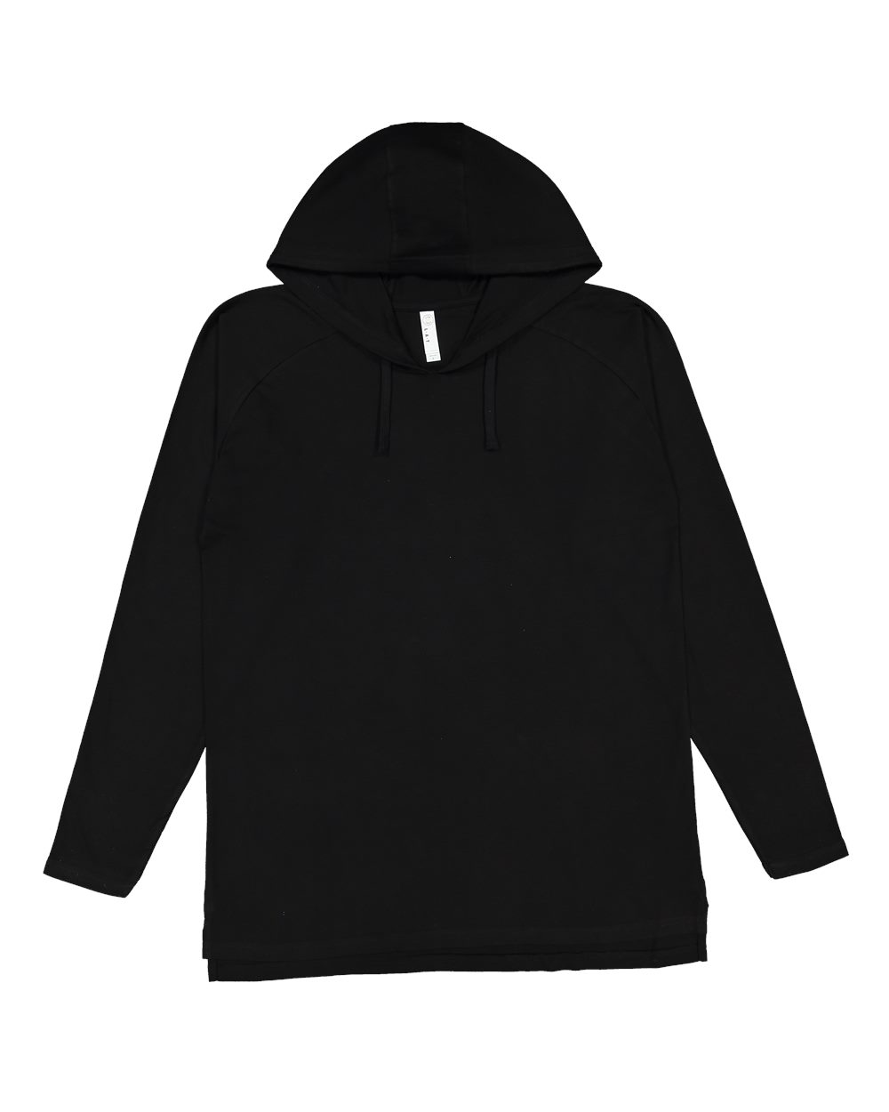 Unisex Fine Jersey Hooded Long Sleeve Raglan Tee - 6917 27