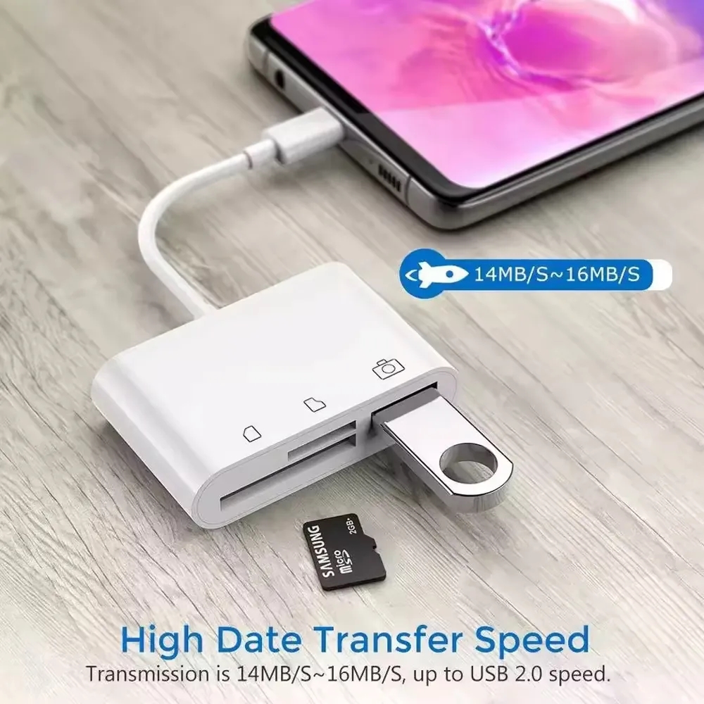 3in1 USB Card Reader 5