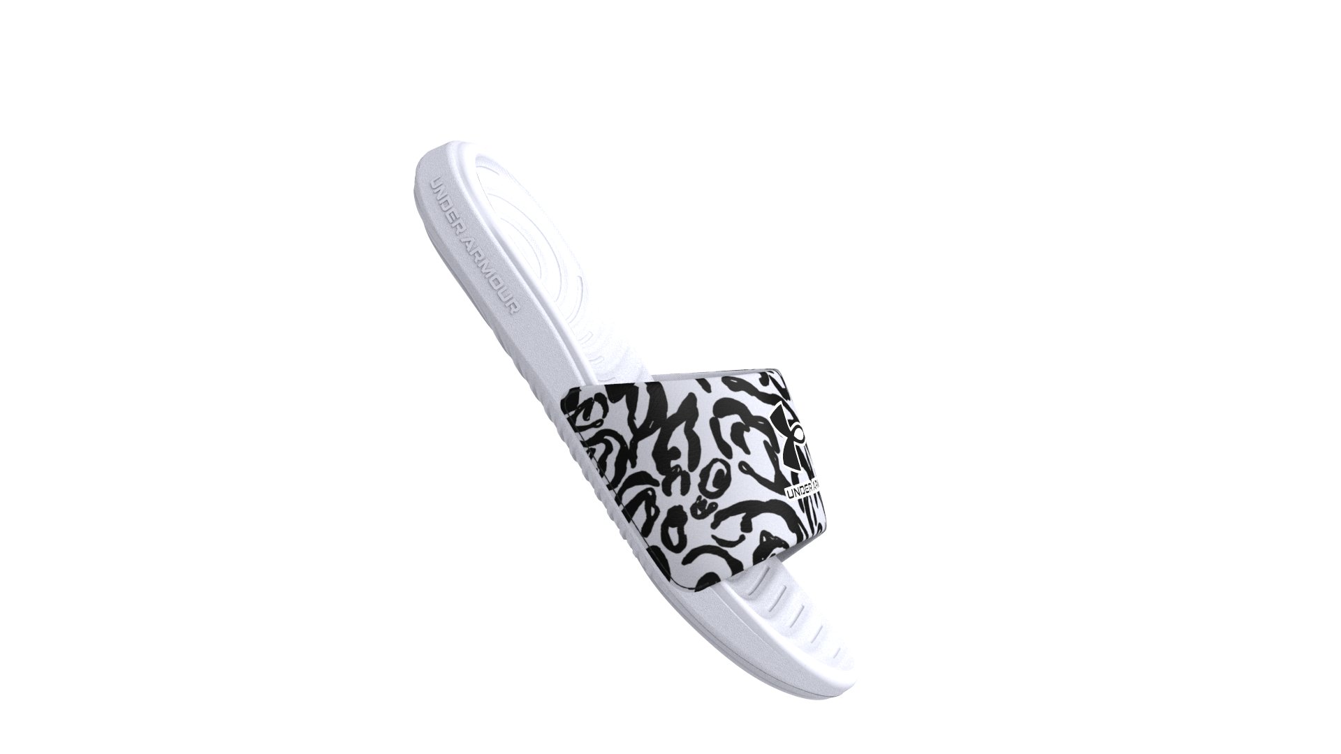 UA Ansa Graphic Women's Slides 2