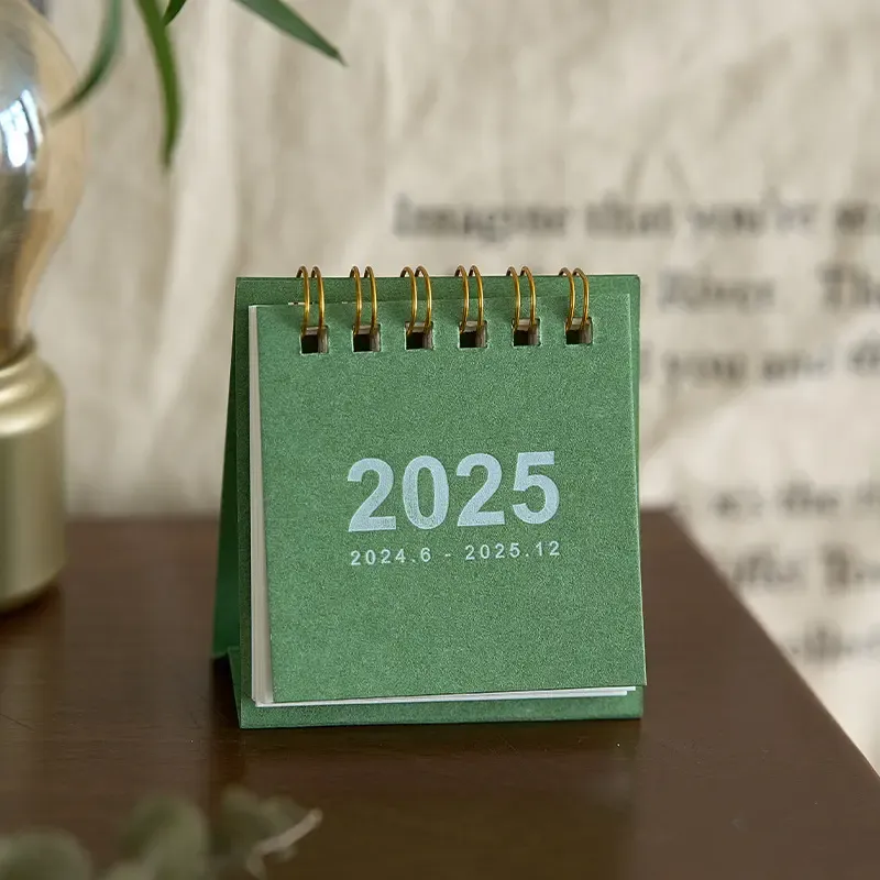 Kraft Paper Mini Desk Calendar 8