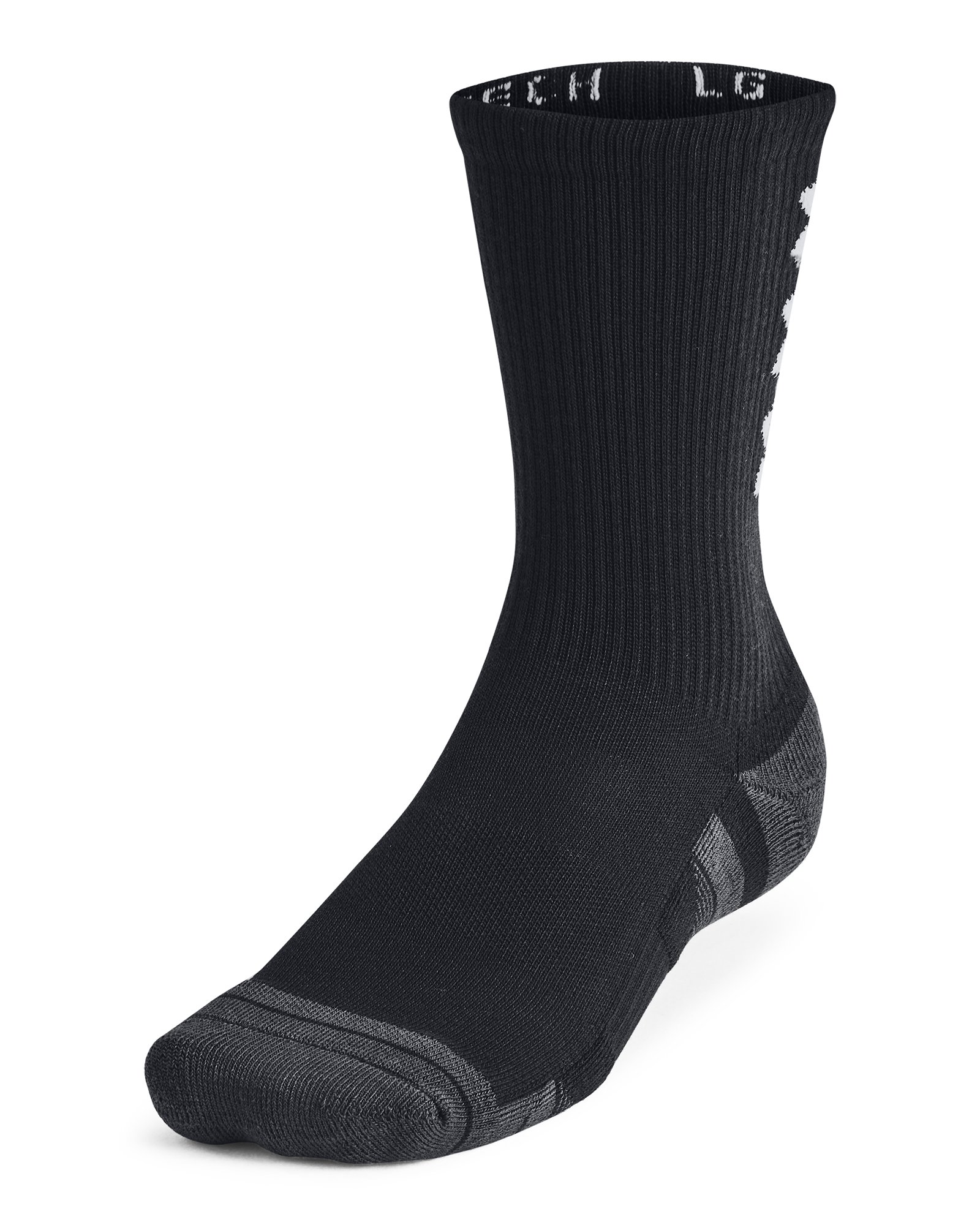 UA Performance Tech Unisex 3-Pack Crew Socks 1