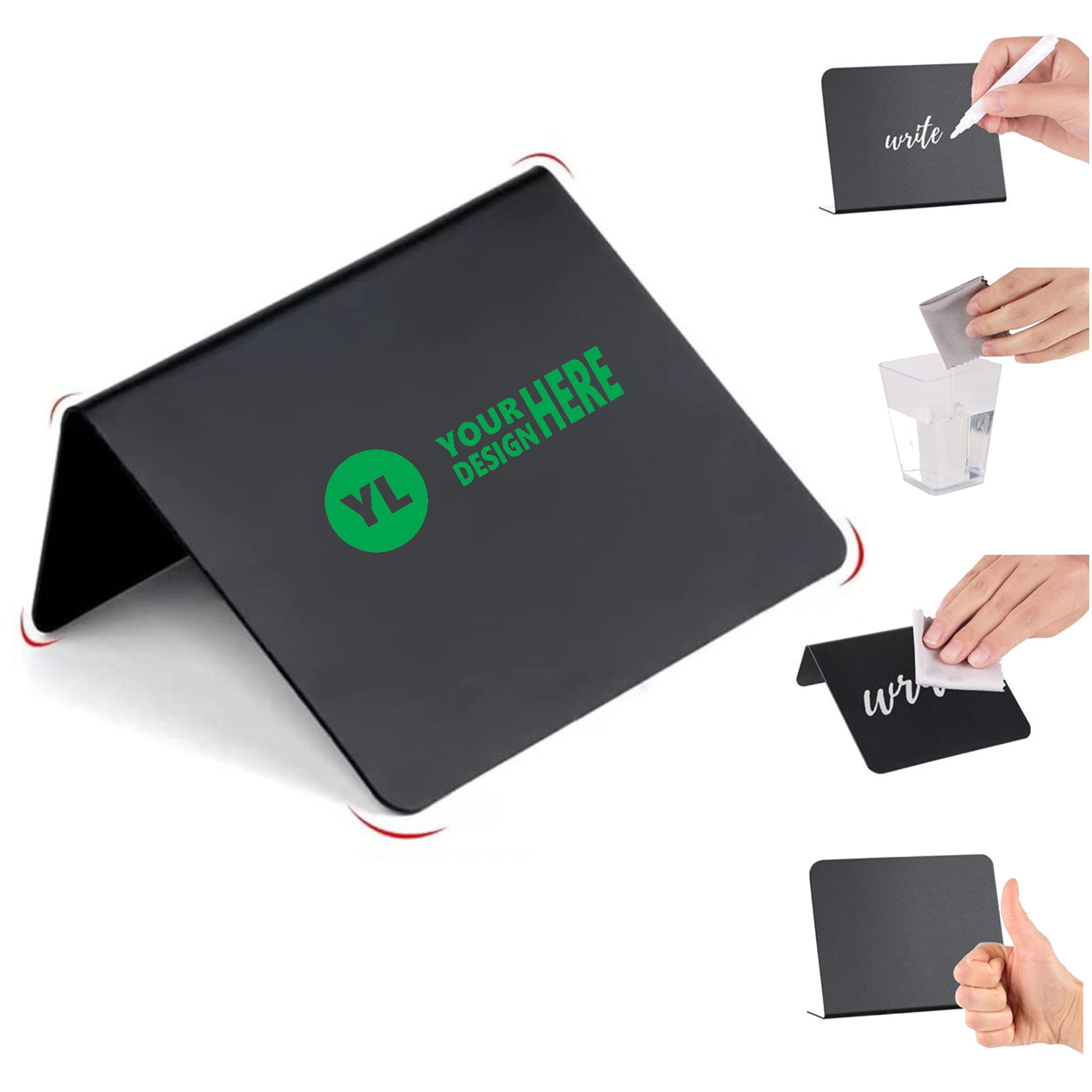PVC Mini Chalkboard Signs MOQ 50 3