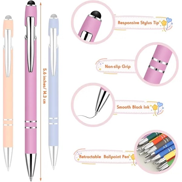 Pink Pen With Soft Rubberized Grip 9
