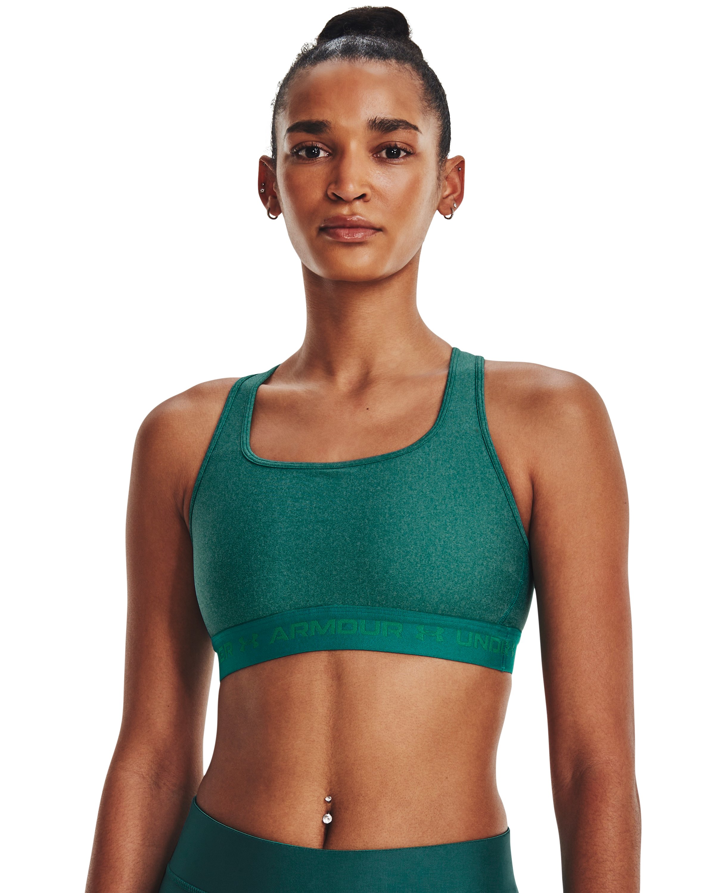Crossback Mid Heather Women's Sports Bra 4