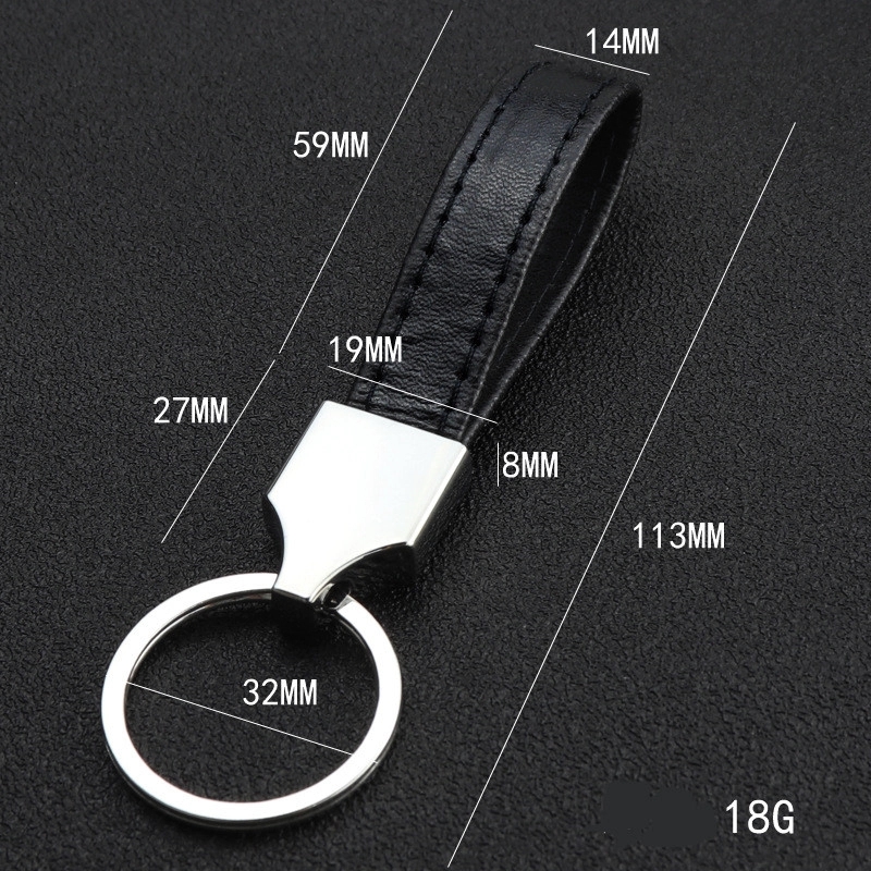PU leather keychain 1