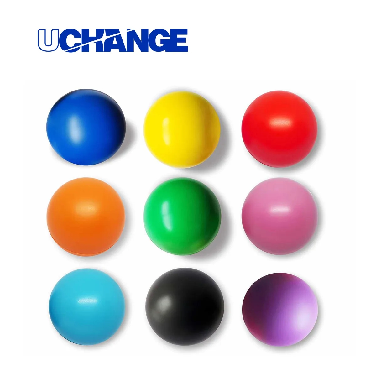 Custom Logo PU Stress Reliever Ball Squeeze Toy 11