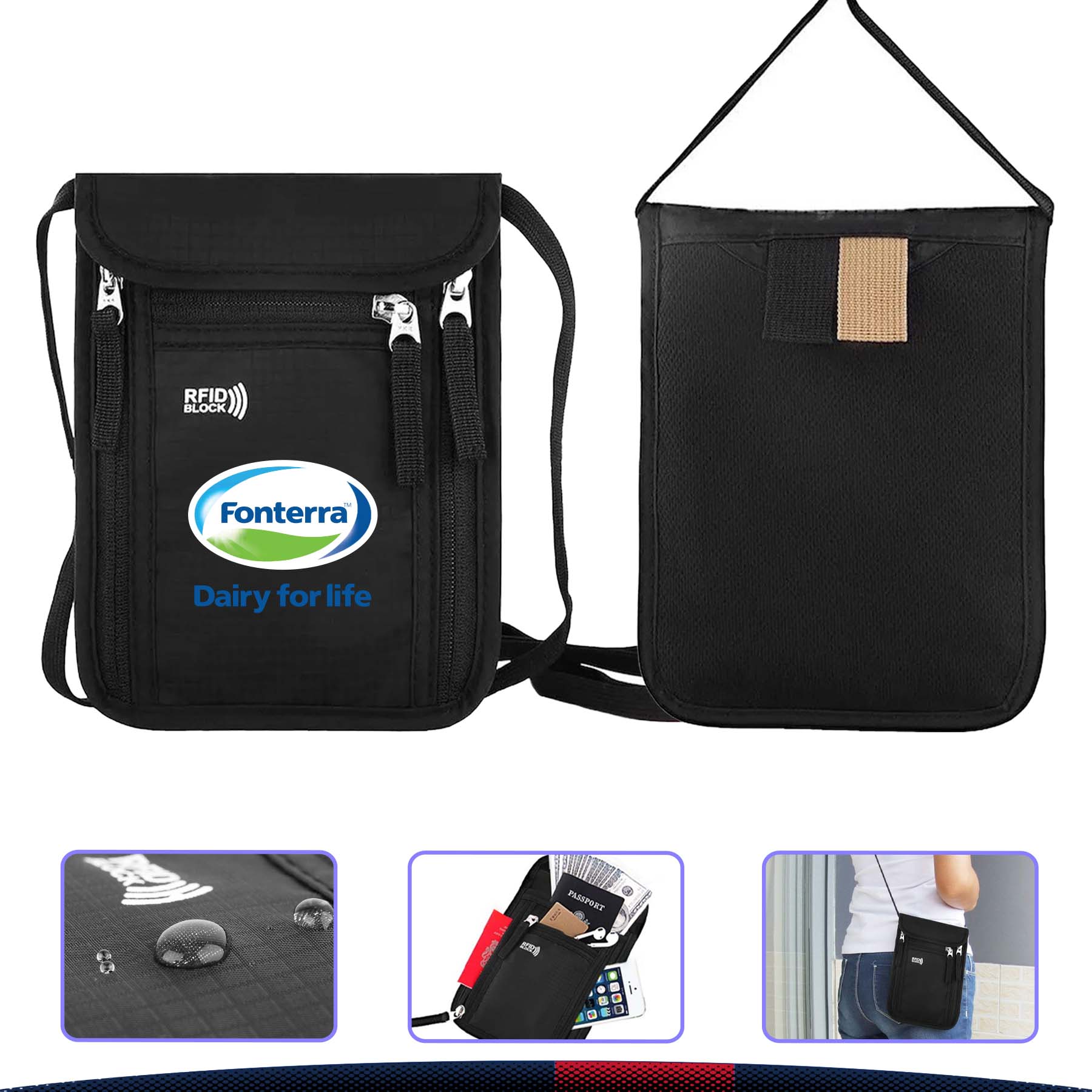 Ferom Travel Passport Bag 2