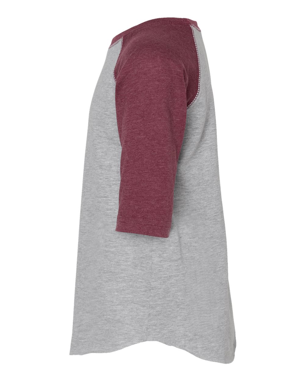 Toddler Baseball Fine Jersey Three-Quarter Sleeve Tee - 3330 50