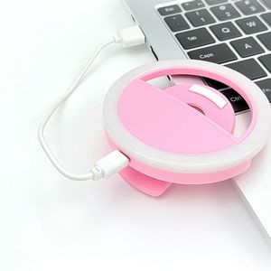 Bright Rechargeable Portable Clip-on Selfie Ring Fill Light 5