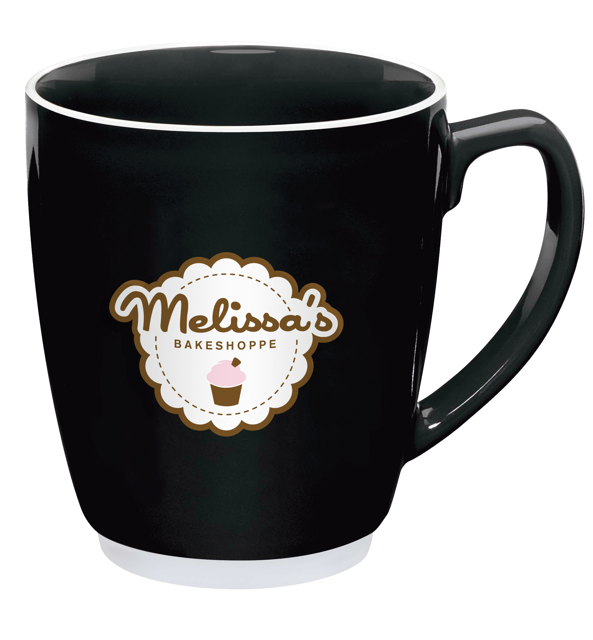 Large Color Bistro with Accent Mug - 20 oz. 2