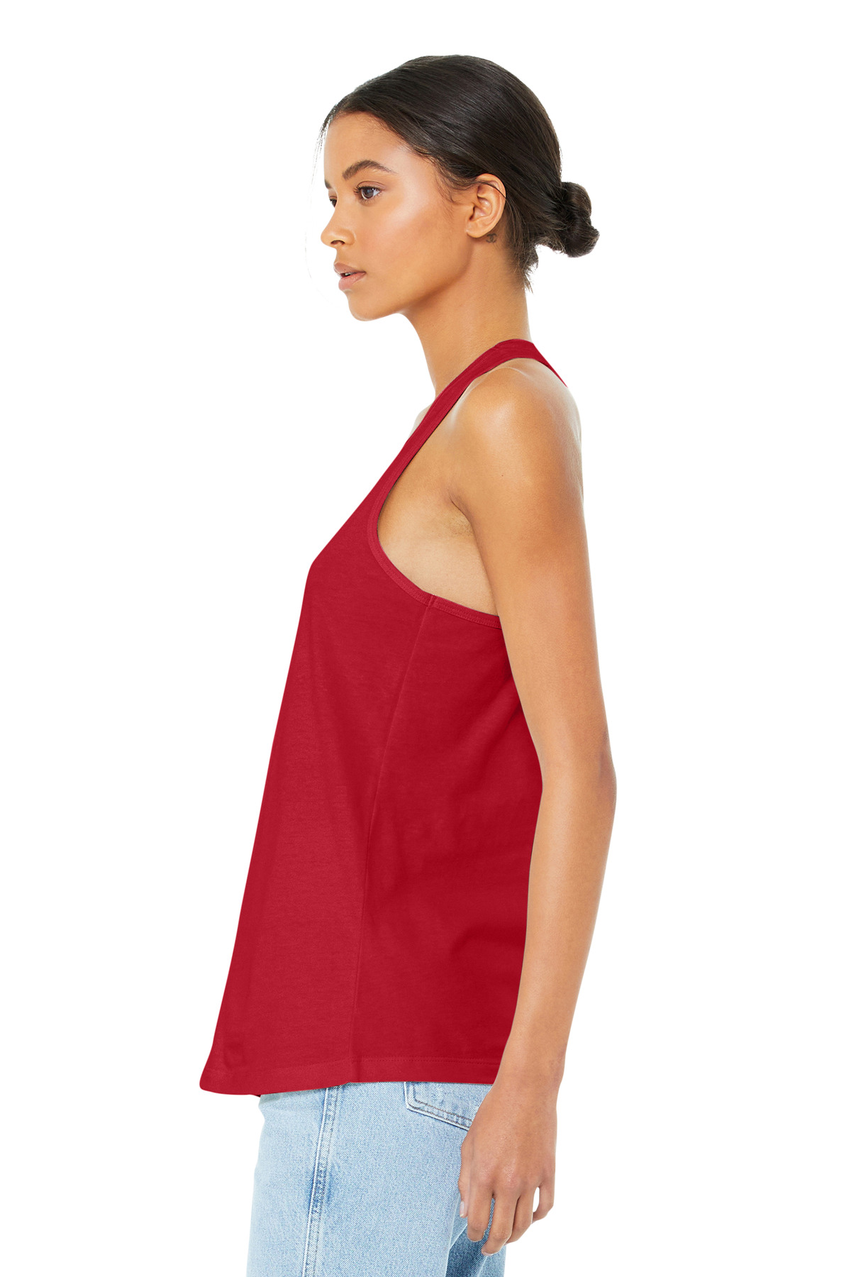 BELLA+CANVAS Women's Jersey Racerback Tank. BC6008 37