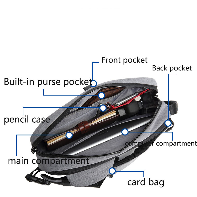 Multipurpose Crossbody Shoulder Bag 4