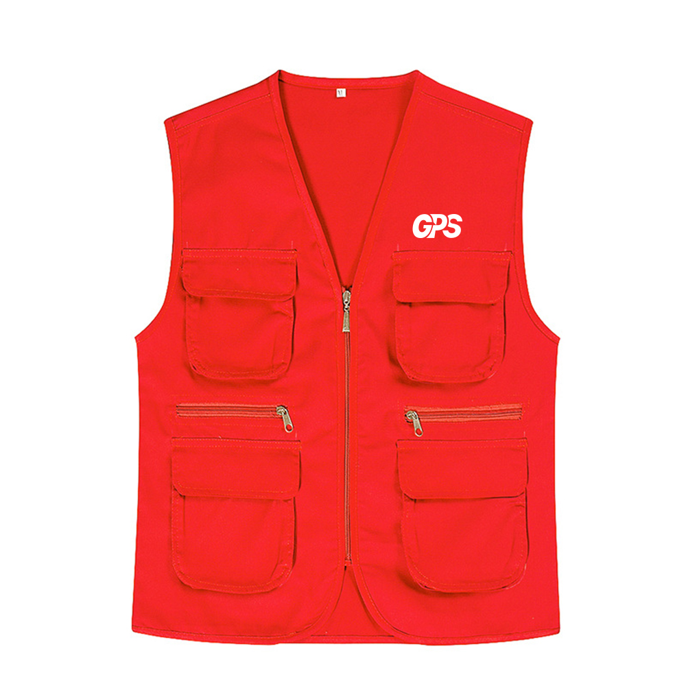 Lightweight outdoor terylene activity vest 3