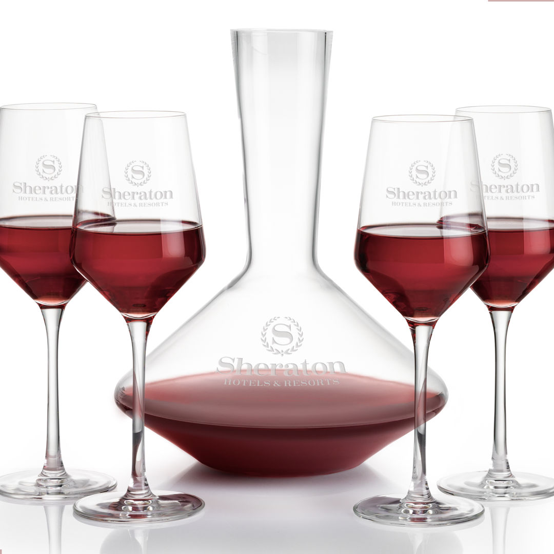 Tucson Carafe & Wine Set 4