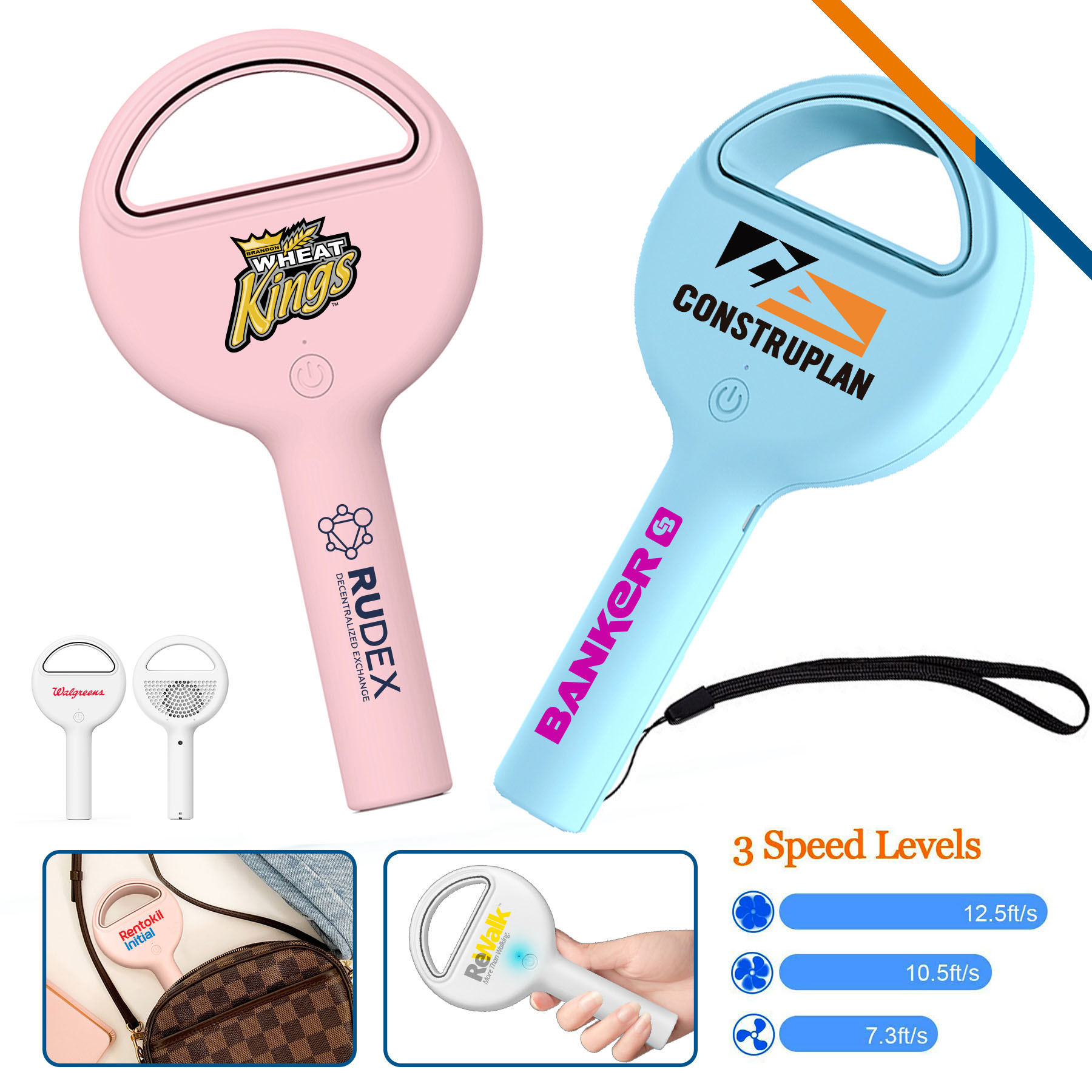 KenoWind R Shaped Bladeless Handheld Fan 3