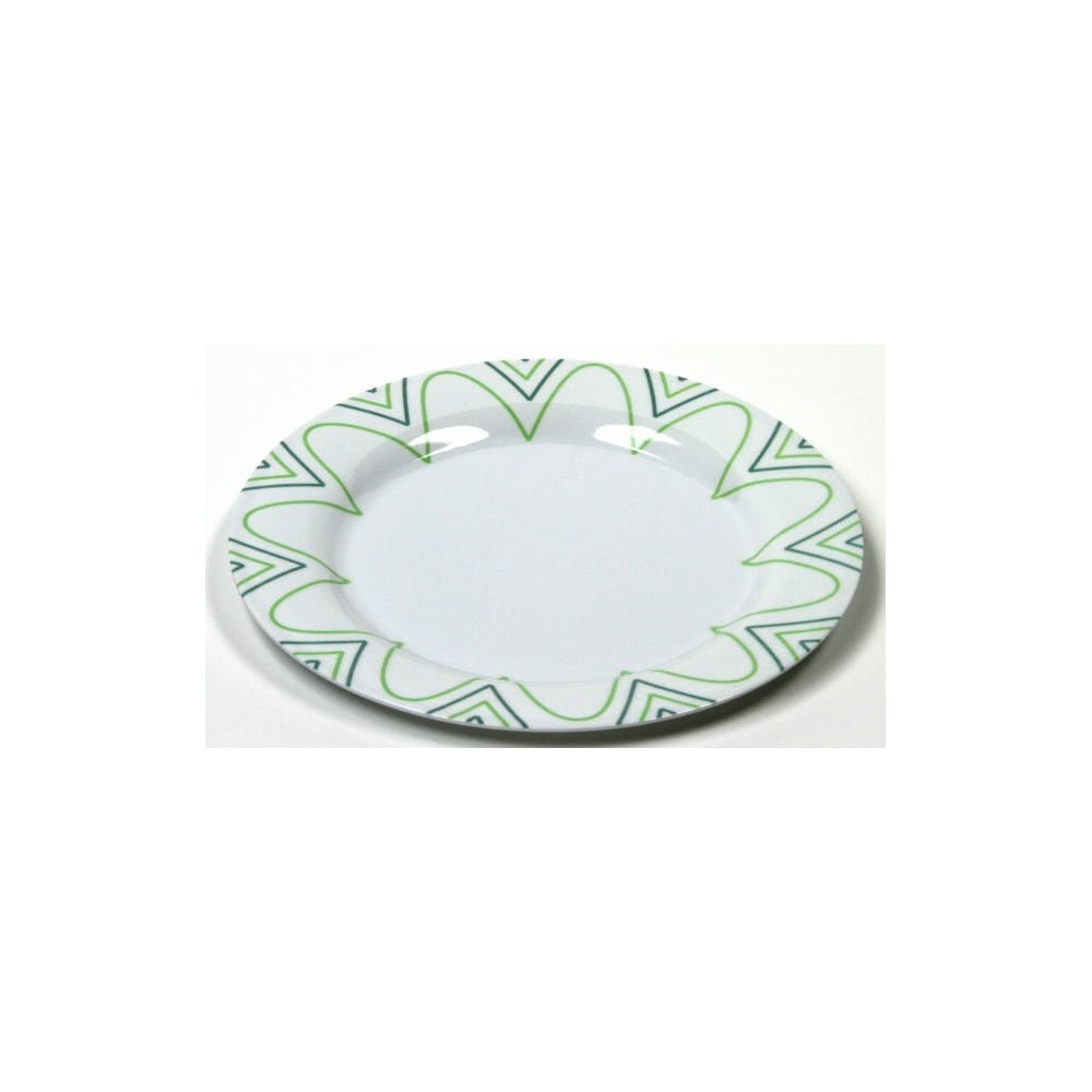 Floral Dinner Plates - Melamine Round 10" 2