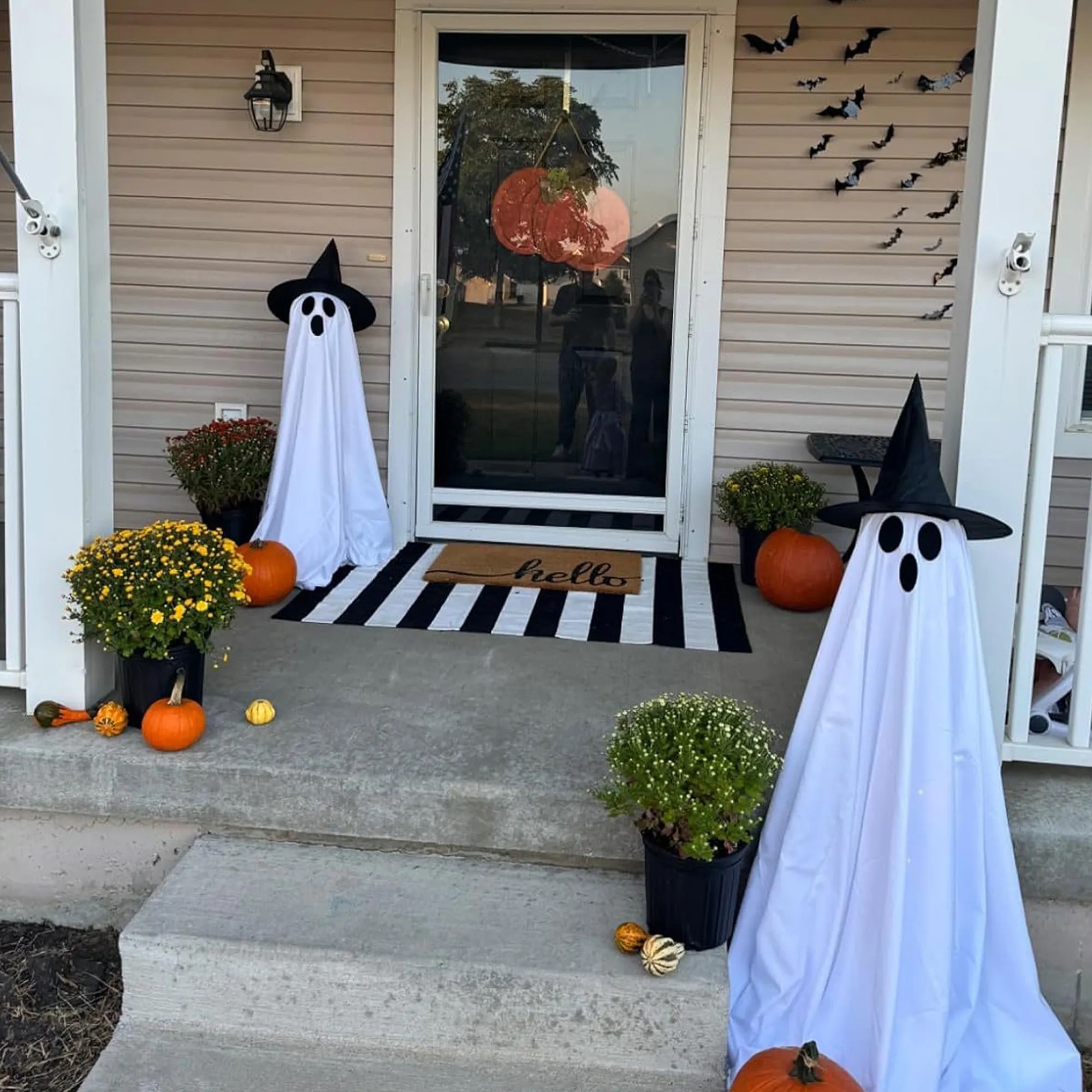 Glowing Spooky Halloween Ghost Decorations For Outdoor 5