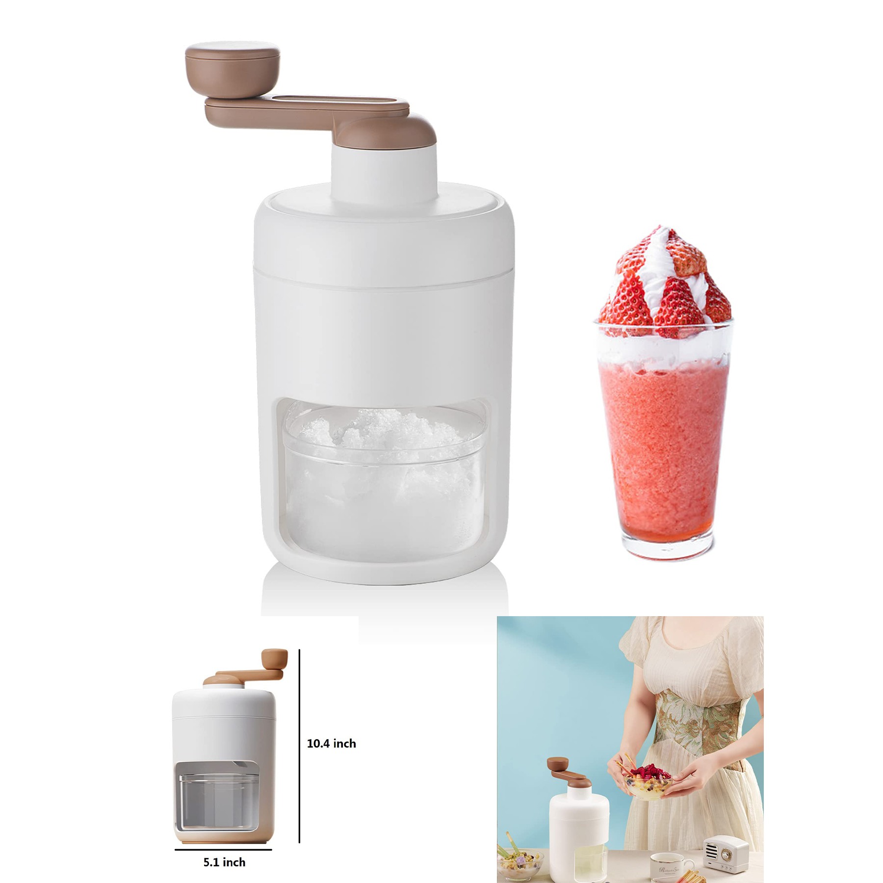 Manual Portable Ice Crusher 2