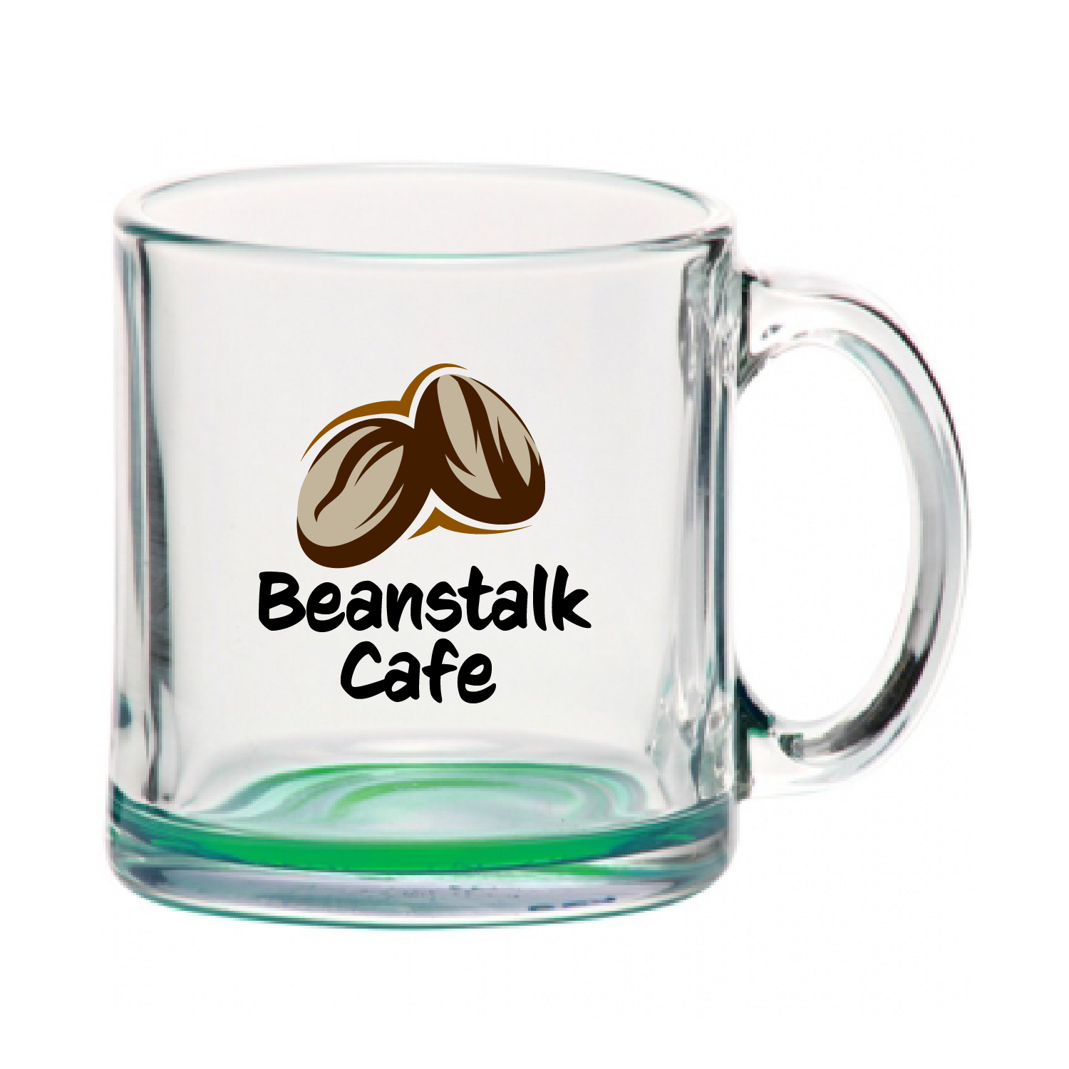 13 oz. Kona Glass Coffee Mug (Full Color Imprint) 4