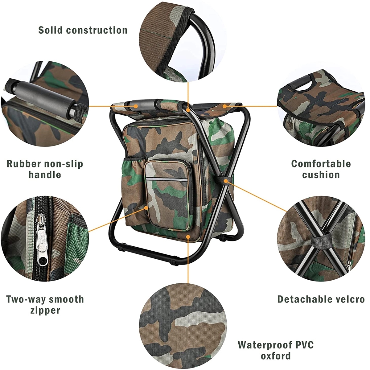 Camping Chair Backpack Cooler Bag 5