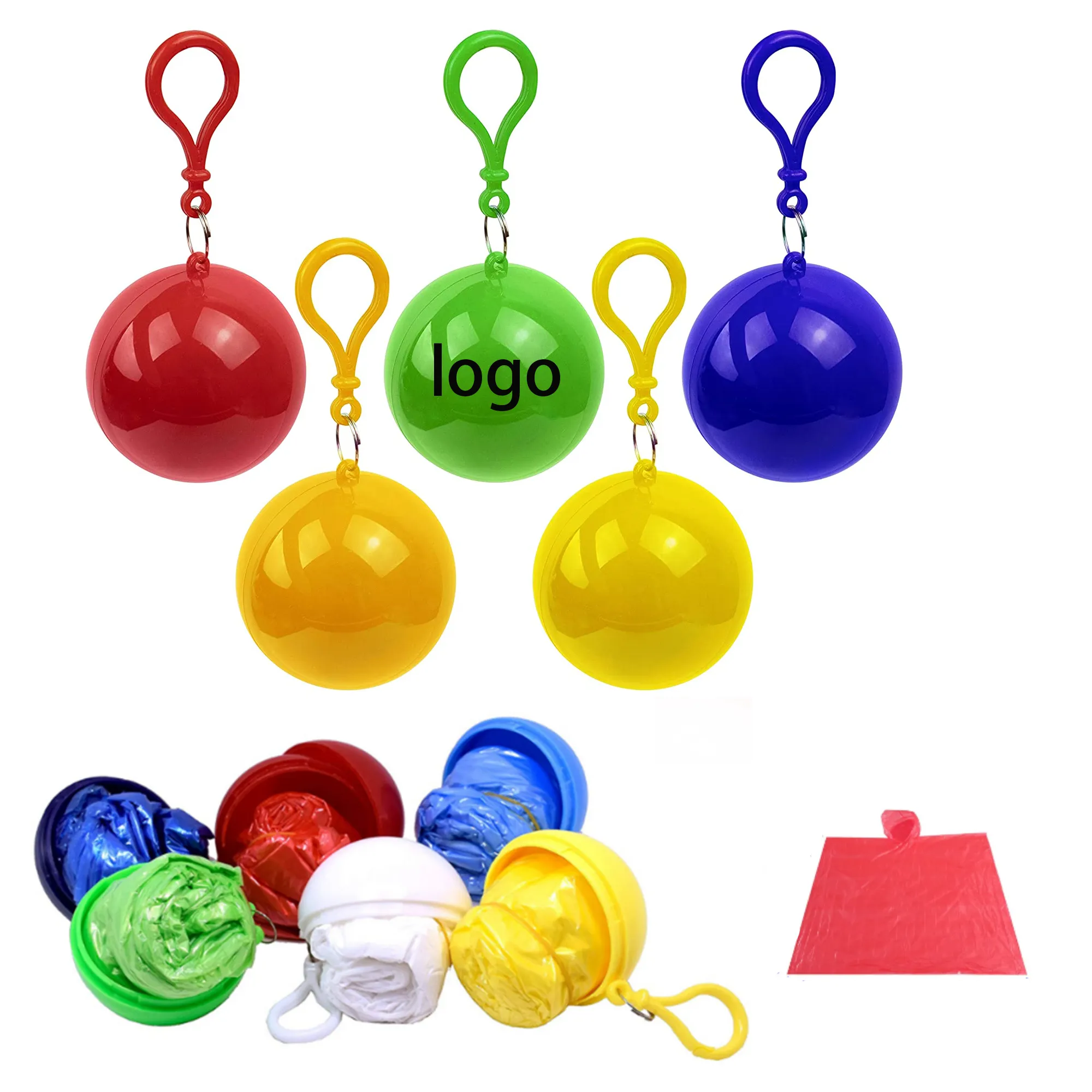 Portable Disposable Raincoats Ball Customize 2
