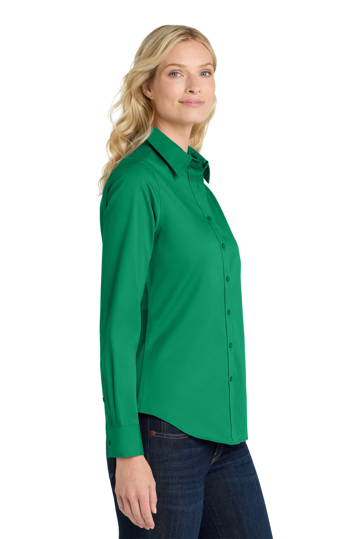 Port Authority Women's Long Sleeve Easy Care Shirt. L608 34