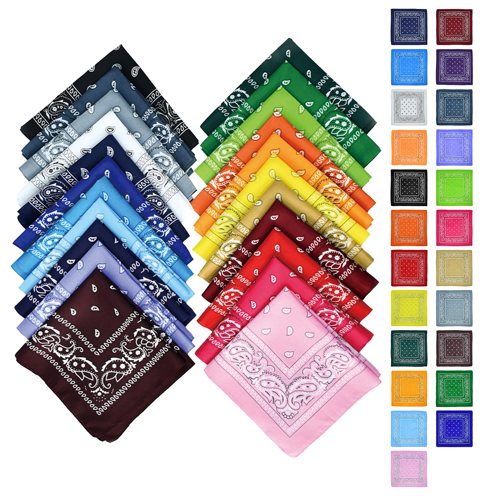 Full Color Custom Square Bandana MOQ100 1