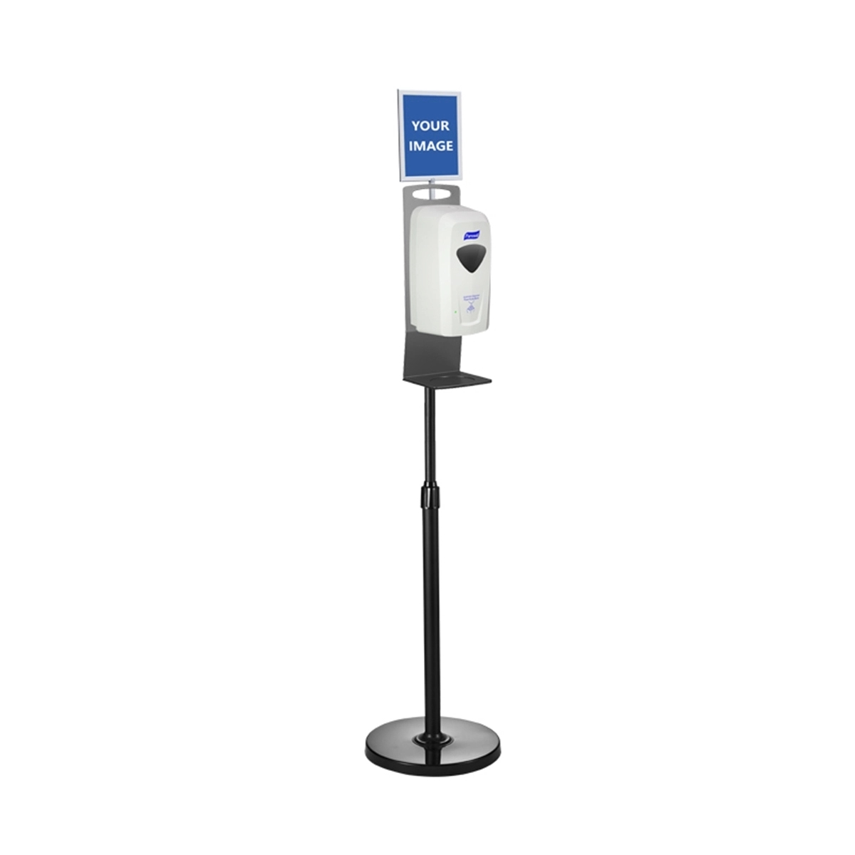 34OZ Auto-Sensing Hand Sanitizer Dispenser with Floor Stand 3